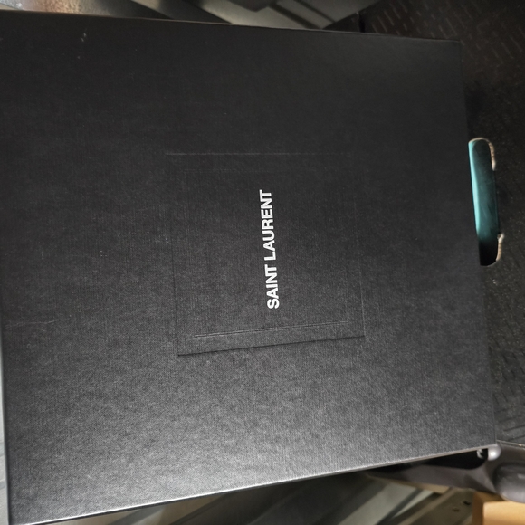 Saint Laurent Black Storage Box solofficialkw.com